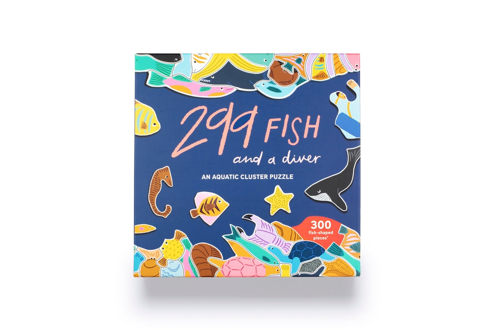 299 Fish (and a diver) by Léa Maupetit, Laurence King Publishing