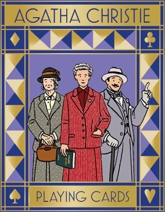 Agatha Christie Playing Cards by Ilya Milstein