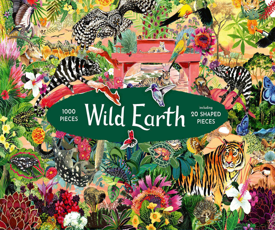 Wild Earth Jigsaw by Helen Scales