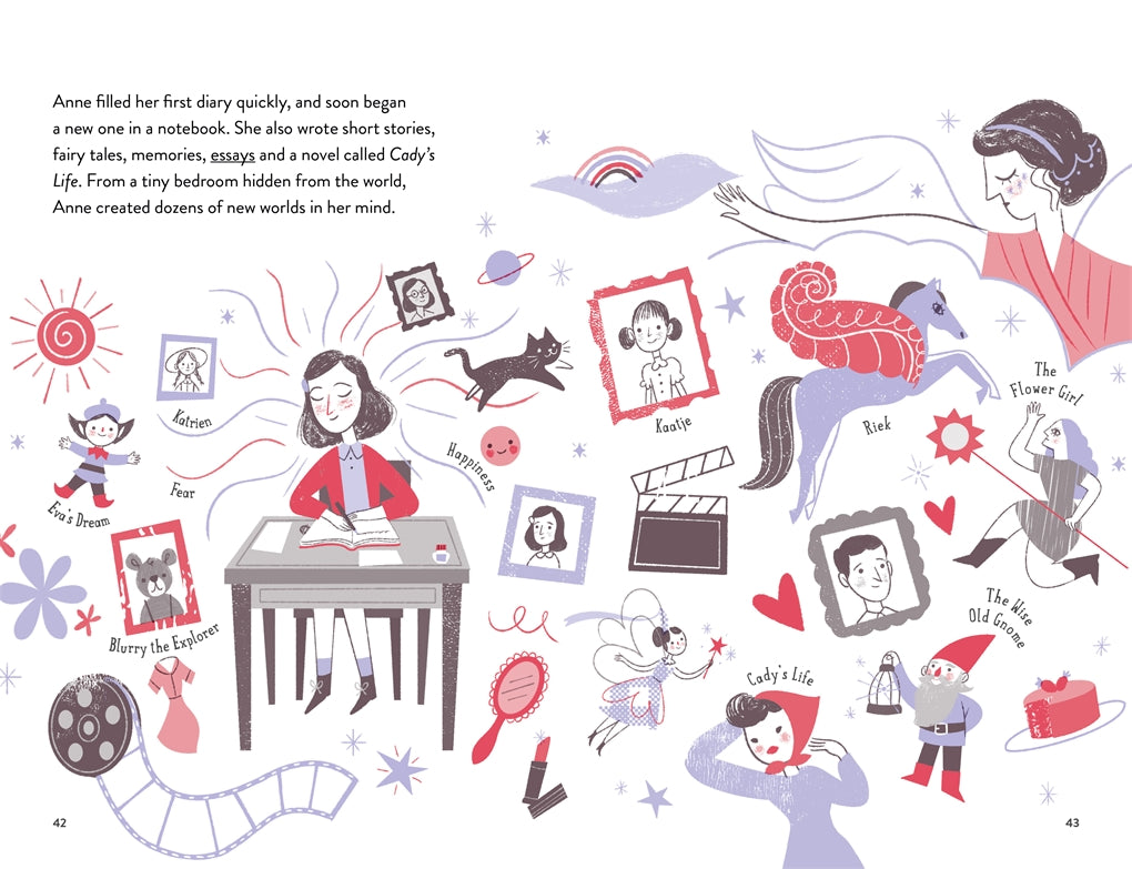 Little Guides to Great Lives: Anne Frank by Isabel Thomas, Paola Escobar