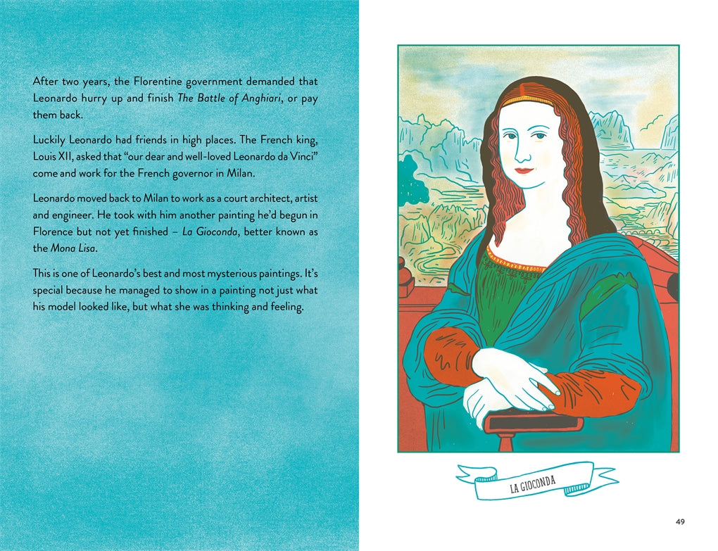 Little Guides to Great Lives: Leonardo Da Vinci by Isabel Thomas, Katja Spitzer