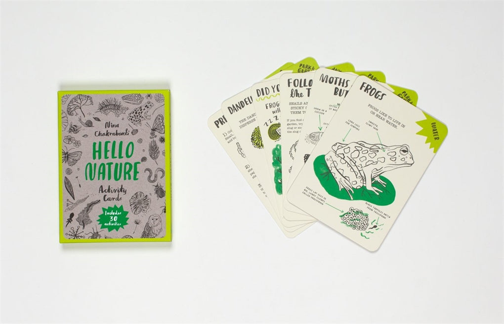 Hello Nature Activity Cards by Anna Claybourne, Nina Chakrabarti