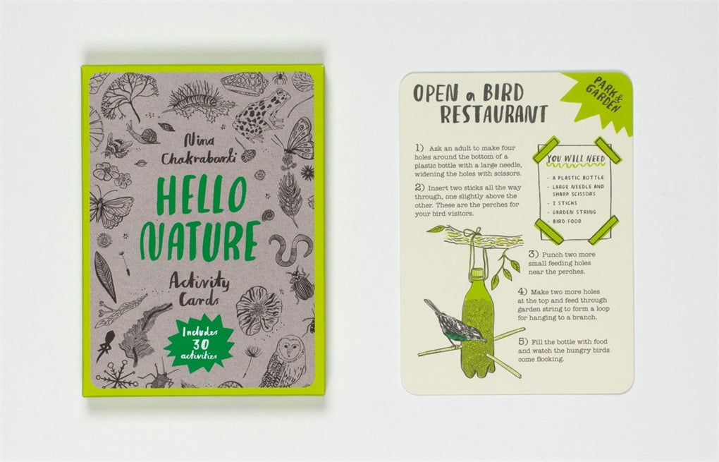 Hello Nature Activity Cards by Anna Claybourne, Nina Chakrabarti