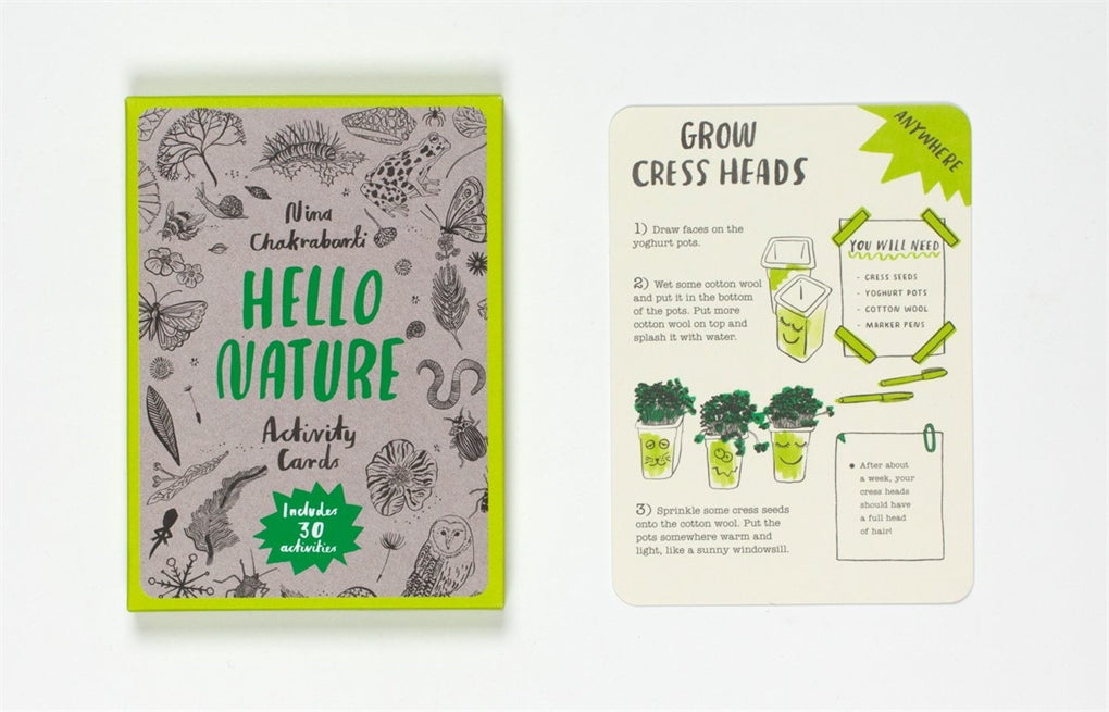 Hello Nature Activity Cards by Anna Claybourne, Nina Chakrabarti