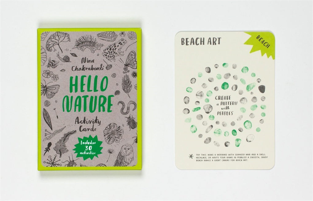 Hello Nature Activity Cards by Anna Claybourne, Nina Chakrabarti