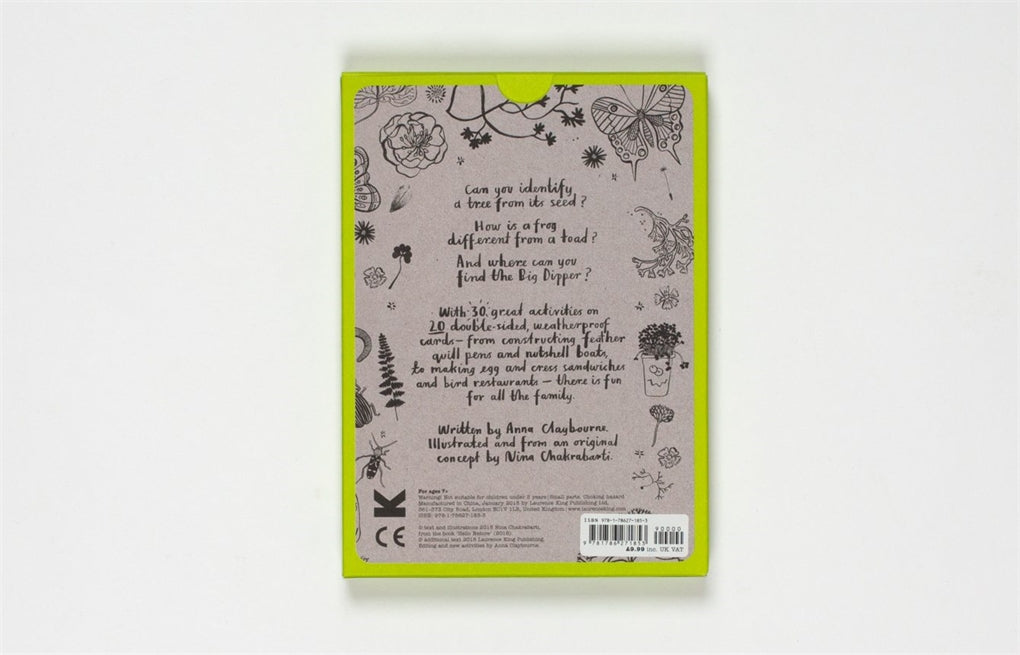 Hello Nature Activity Cards by Anna Claybourne, Nina Chakrabarti