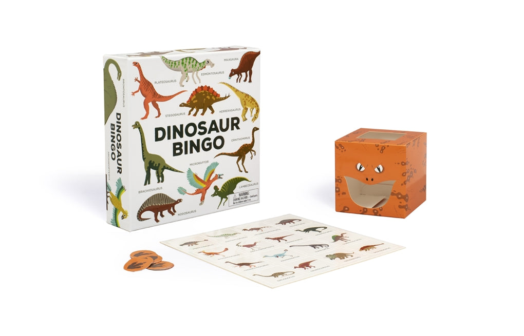 Dinosaur Bingo by Caroline Selmes, Laurence King Publishing