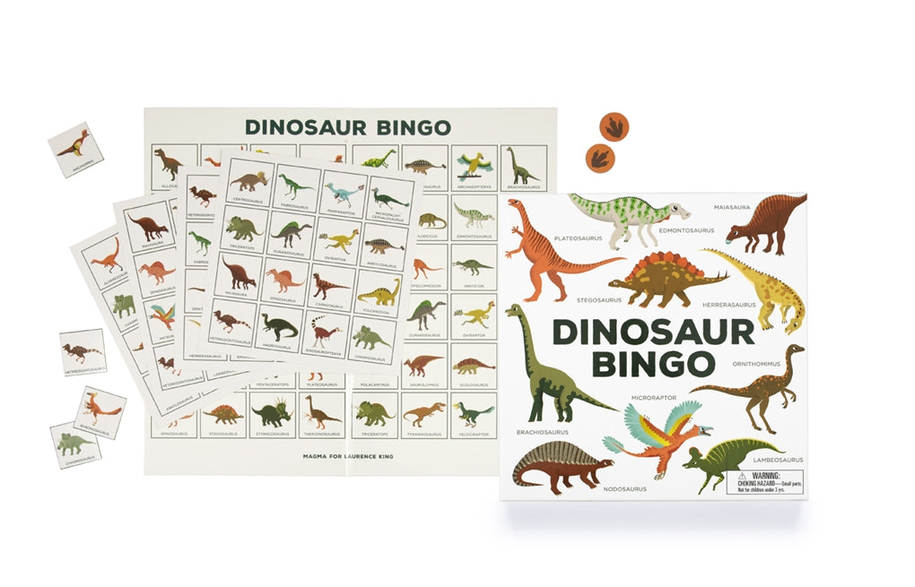 Dinosaur Bingo by Caroline Selmes, Laurence King Publishing