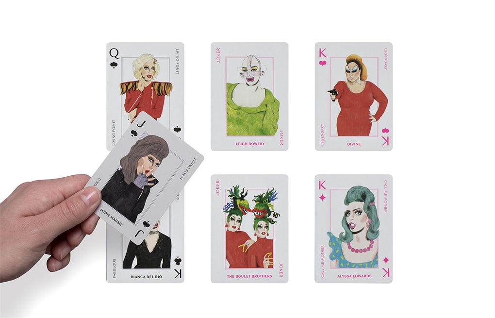 Queens (Drag Queen Playing Cards) by Daniela Henríquez, Magma Publishing Ltd