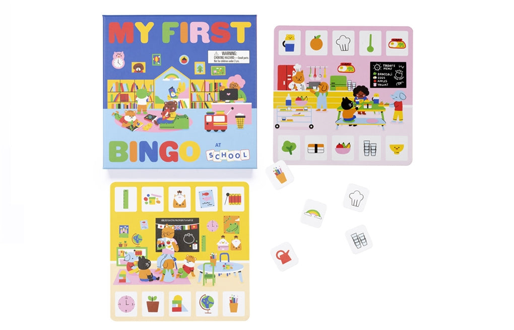 My First Bingo: At School by Laurence King Publishing