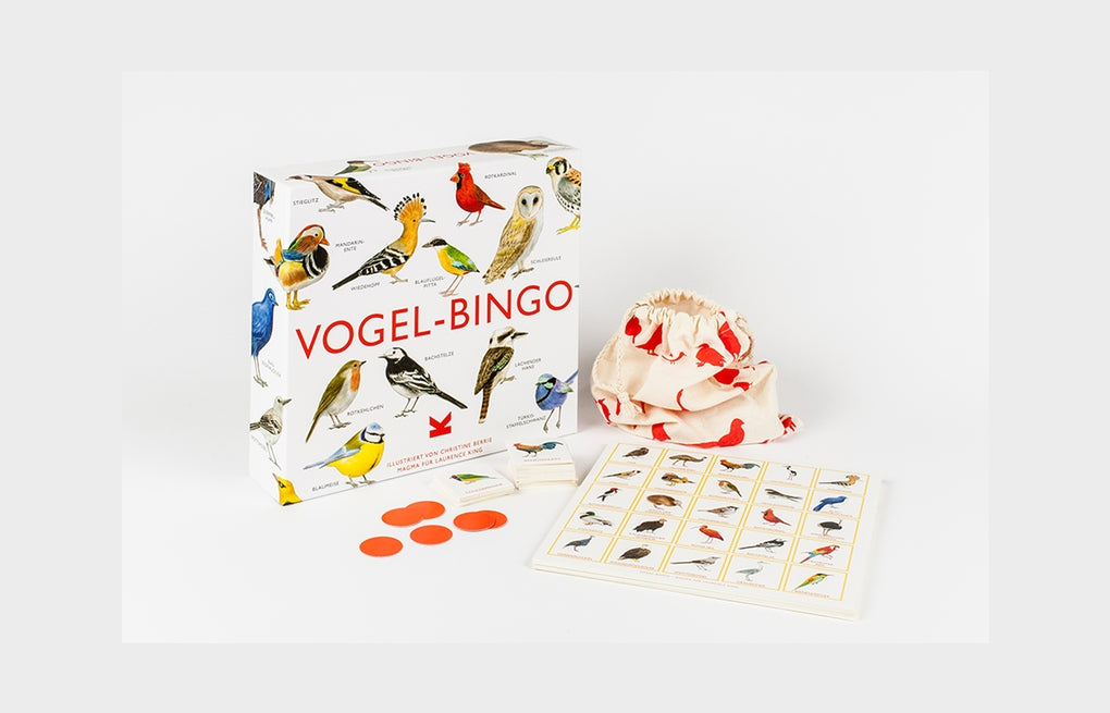 Vogel-Bingo by Christine Berrie, Laurence King Publishing, Frederik Kugler