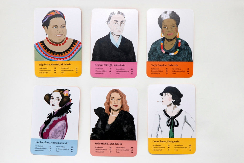 Fantastische Frauen. Ein Kartenspiel für Visionär*innen by Daniela Henríquez, Frances Ambler, Birgit van der Avoort