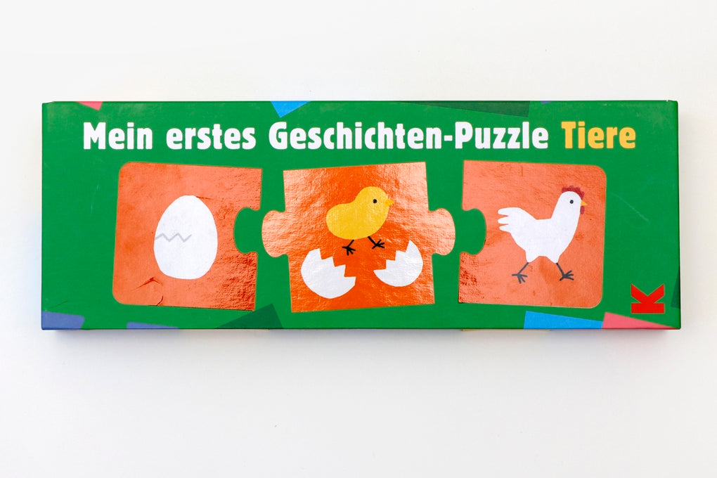 Mein erstes Geschichten-Puzzle Tiere by Kanae Sato, Laurence King Publishing, Anne Vogel-Ropers