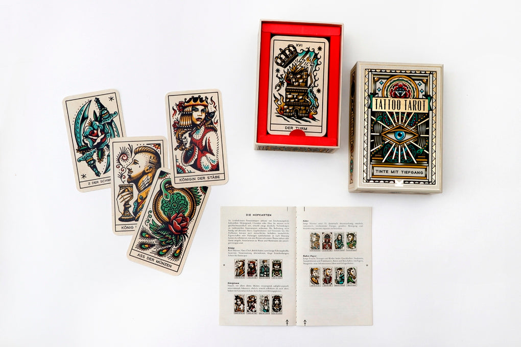 Tattoo-Tarot by Diana McMahon Collis, Oliver Munden, Birgit van der Avoort