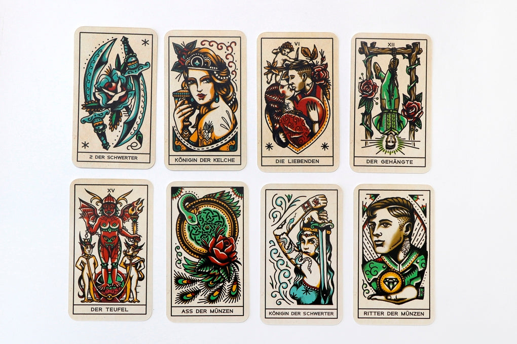 Tattoo-Tarot by Diana McMahon Collis, Oliver Munden, Birgit van der Avoort