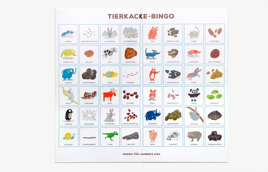 Tierkacke-Bingo by Aidan Onn, Claudia Boldt, Ulrich Korn