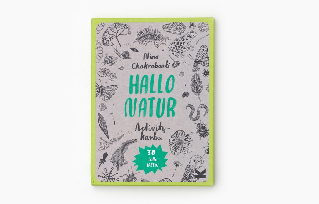 Hallo Natur Activity-Karten by Anna Claybourne, Nina Chakrabarti, Sarah Pasquay