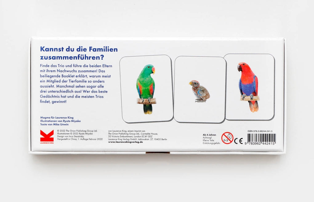 Tierfamilien-Memo by Laurence King Publishing, Mike Unwin, Ryuto Miyake, Frederik Kugler