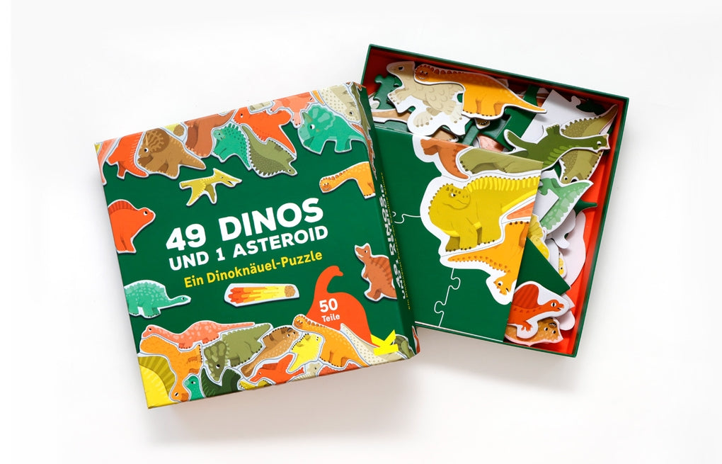 49 Dinos und 1 Asteroid by Caroline Selmes, Caroline Selmes, Anne Vogel-Ropers