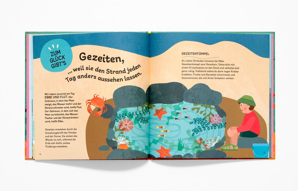 Zum Glück gibt's Ozeane und Meere by Tracey Turner, Fiona Powers