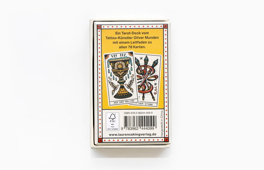 Tattoo Tarot: Mini by Diana McMahon Collis, Oliver Munden