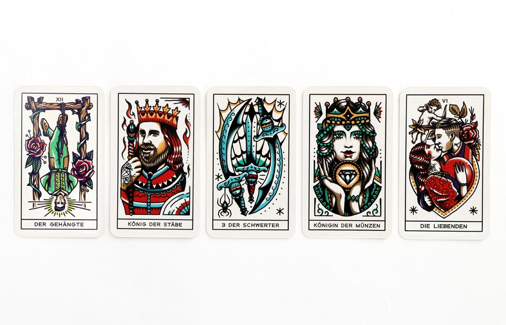 Tattoo Tarot: Mini by Diana McMahon Collis, Oliver Munden