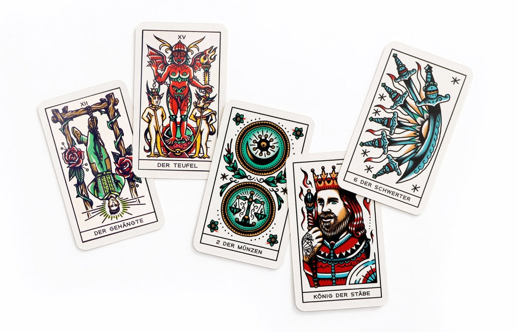 Tattoo Tarot: Mini by Diana McMahon Collis, Oliver Munden