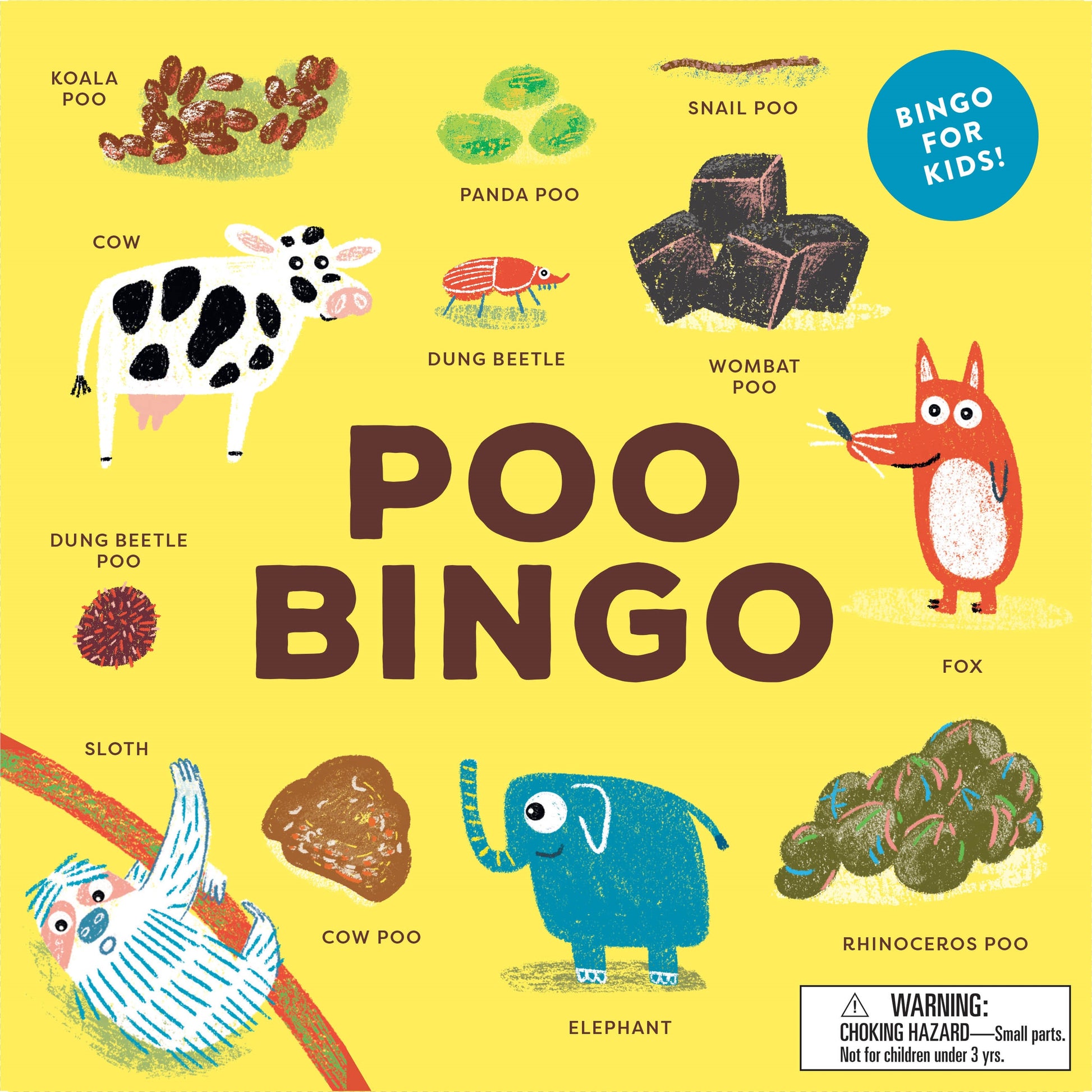 Poo Bingo by Aidan Onn, Claudia Boldt